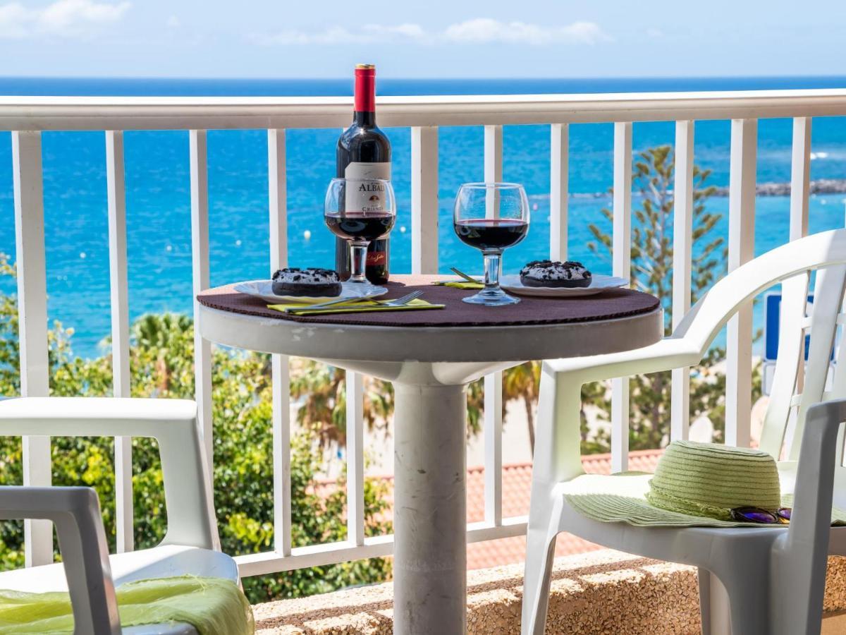 1 1 Beautiful Seafront With Balcony And Wifi Apartment Los Cristianos  Ngoại thất bức ảnh