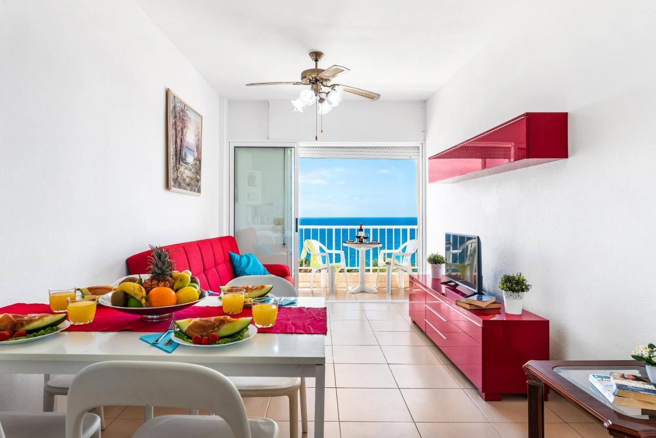 1 1 Beautiful Seafront With Balcony And Wifi Apartment Los Cristianos  Ngoại thất bức ảnh