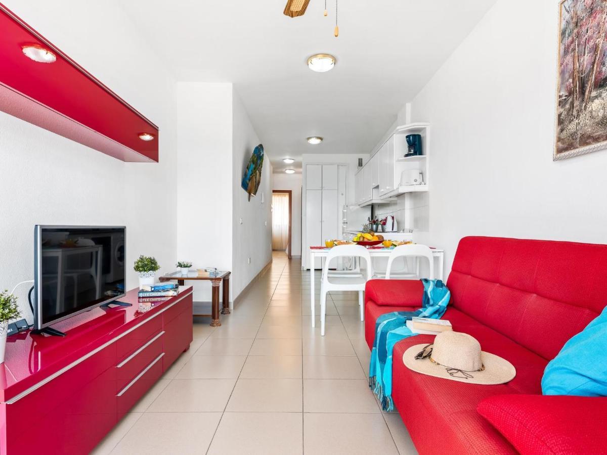 1 1 Beautiful Seafront With Balcony And Wifi Apartment Los Cristianos  Ngoại thất bức ảnh
