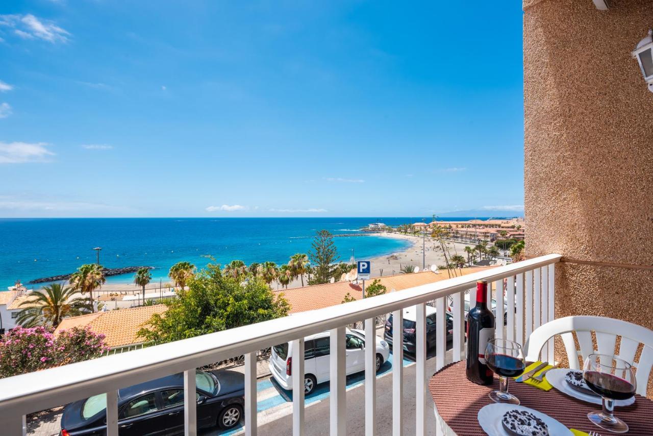 1 1 Beautiful Seafront With Balcony And Wifi Apartment Los Cristianos  Ngoại thất bức ảnh
